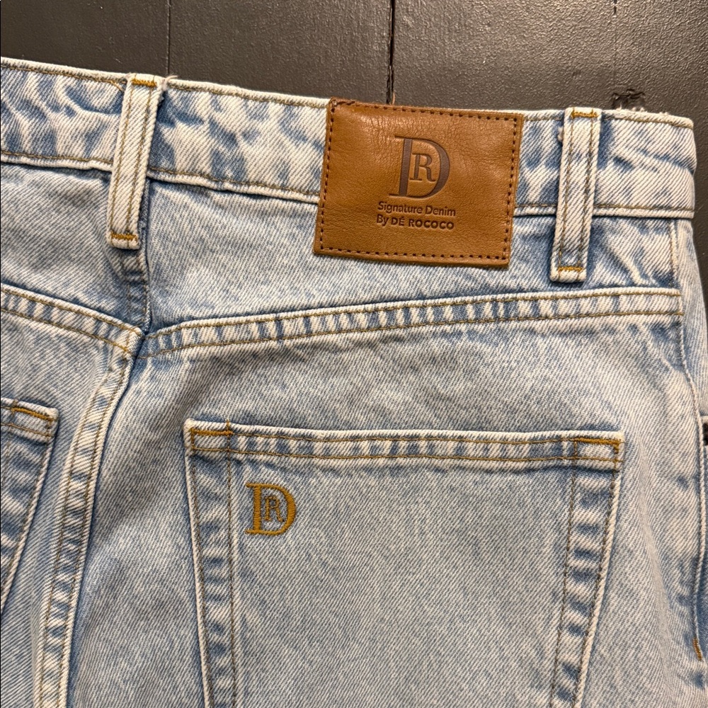 De Rococo Signature Denim - High Wasit Straight leg - Picture 3 of 6